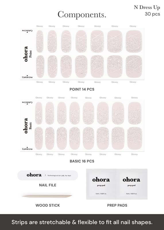 ohora N Dress Up, estuche compacto para manicura en casa.