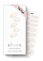 Ohora stickers para uñas Coco Gel listos para aplicación rápida y pulido profesional.