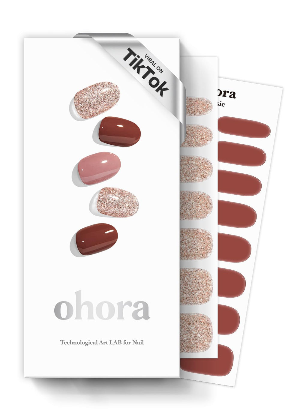 Ohora Heimish marrón brillo, acabado duradero para uñas naturales