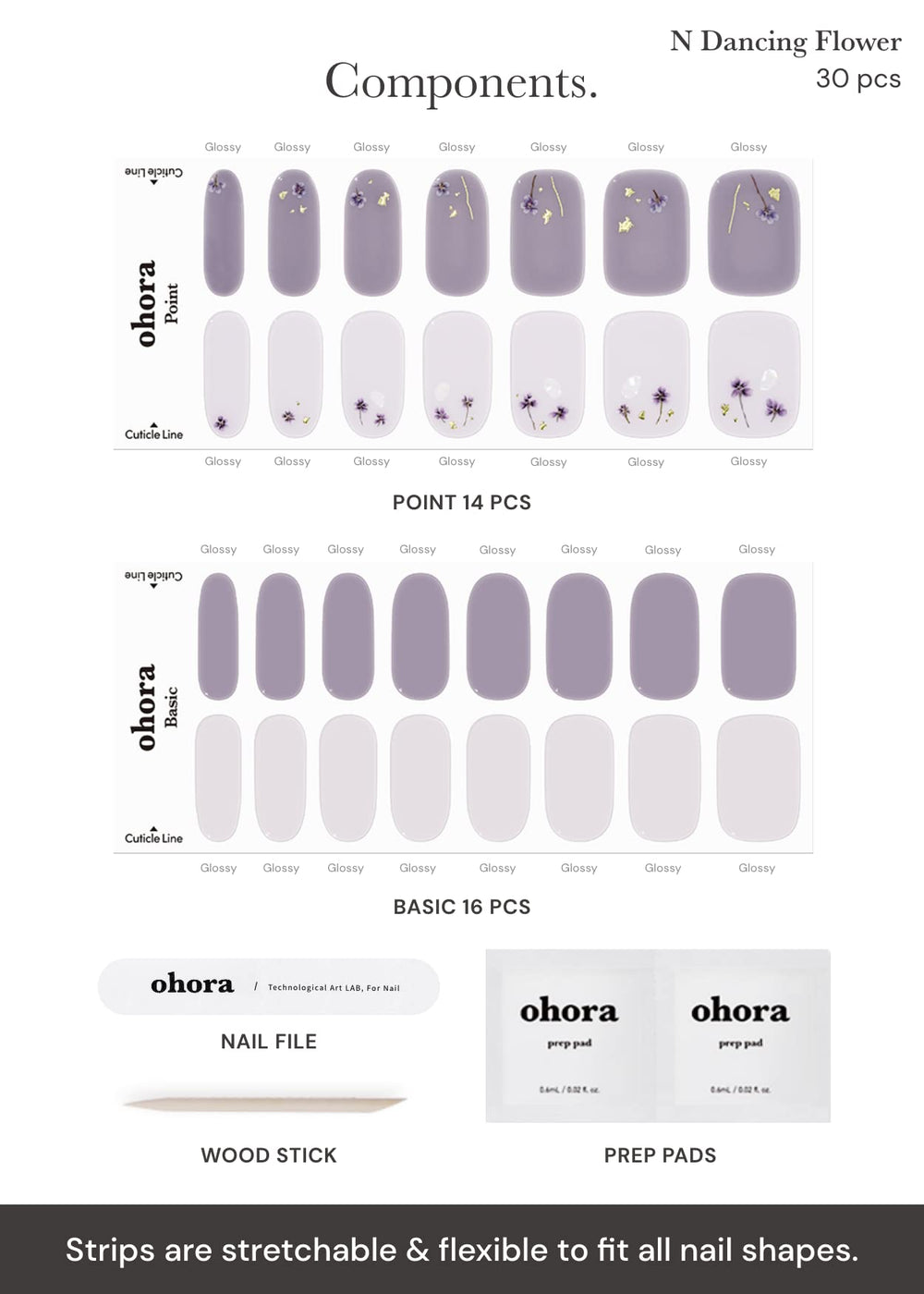 ohora waterproof top layer helps keeps strips intact during daily activities