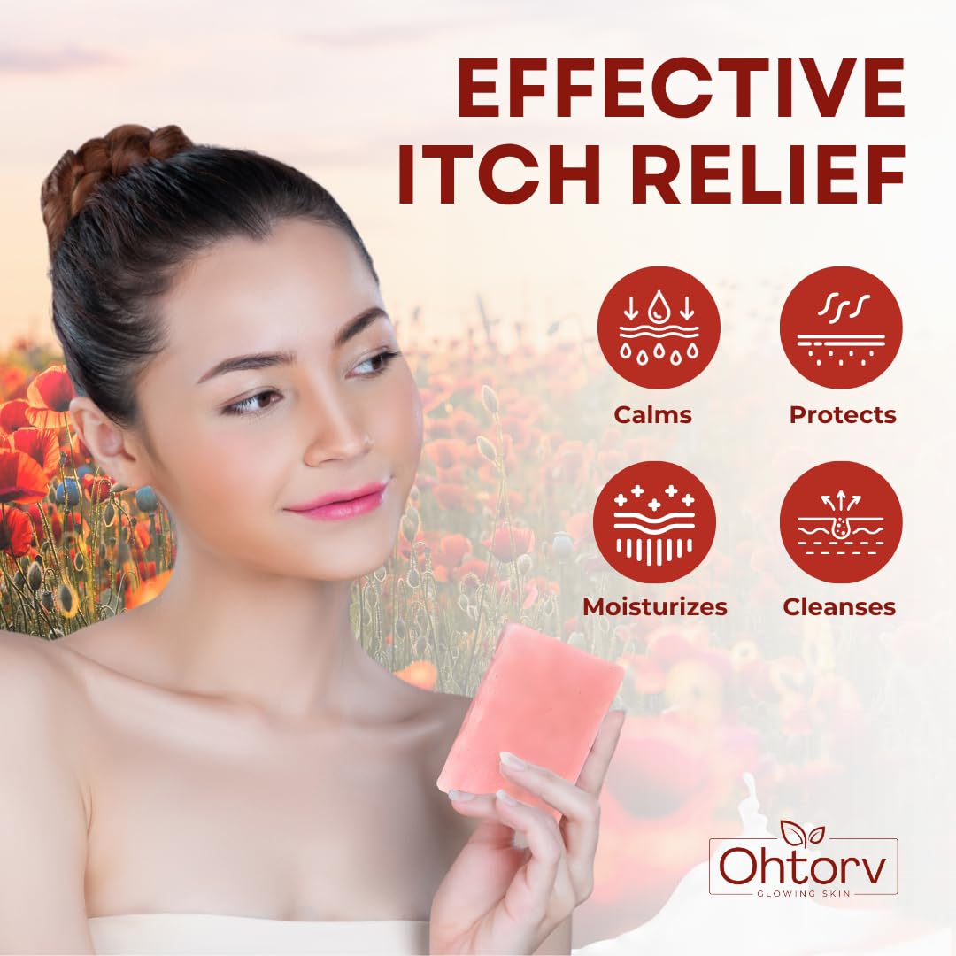 Ohrtov barra-jabon-calamina eczema-seco calma irritación de la piel seca.