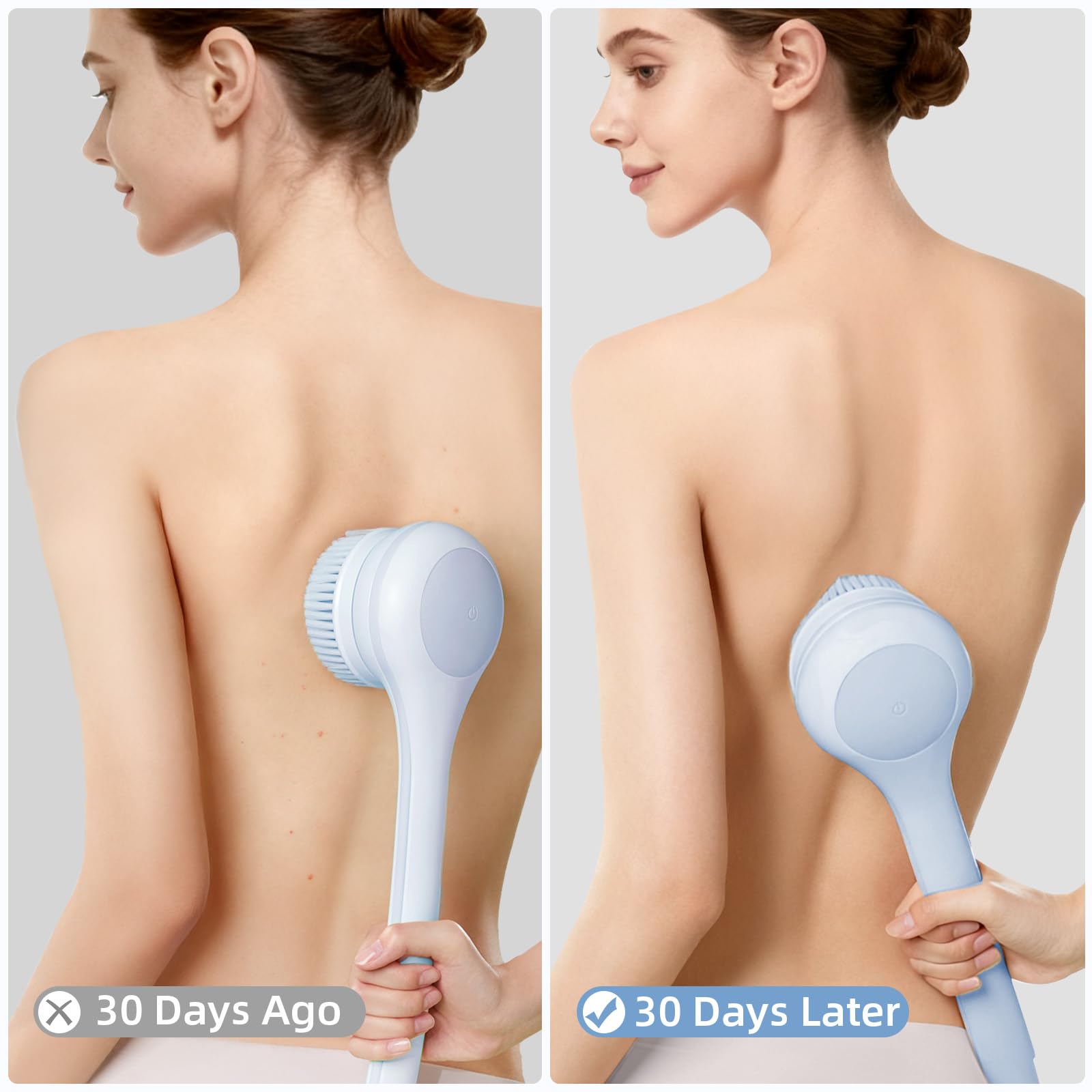 Oh,XIYU wall-mount accessories help tidy bathroom storage.