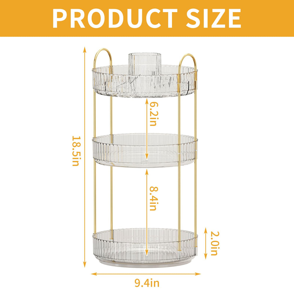 Oifecsie rotating storage box ready for easy table-top installation
