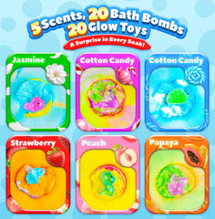OinkSplash Bombas de Baño Ingredientes Seguros, aptas para piel sensible de niños