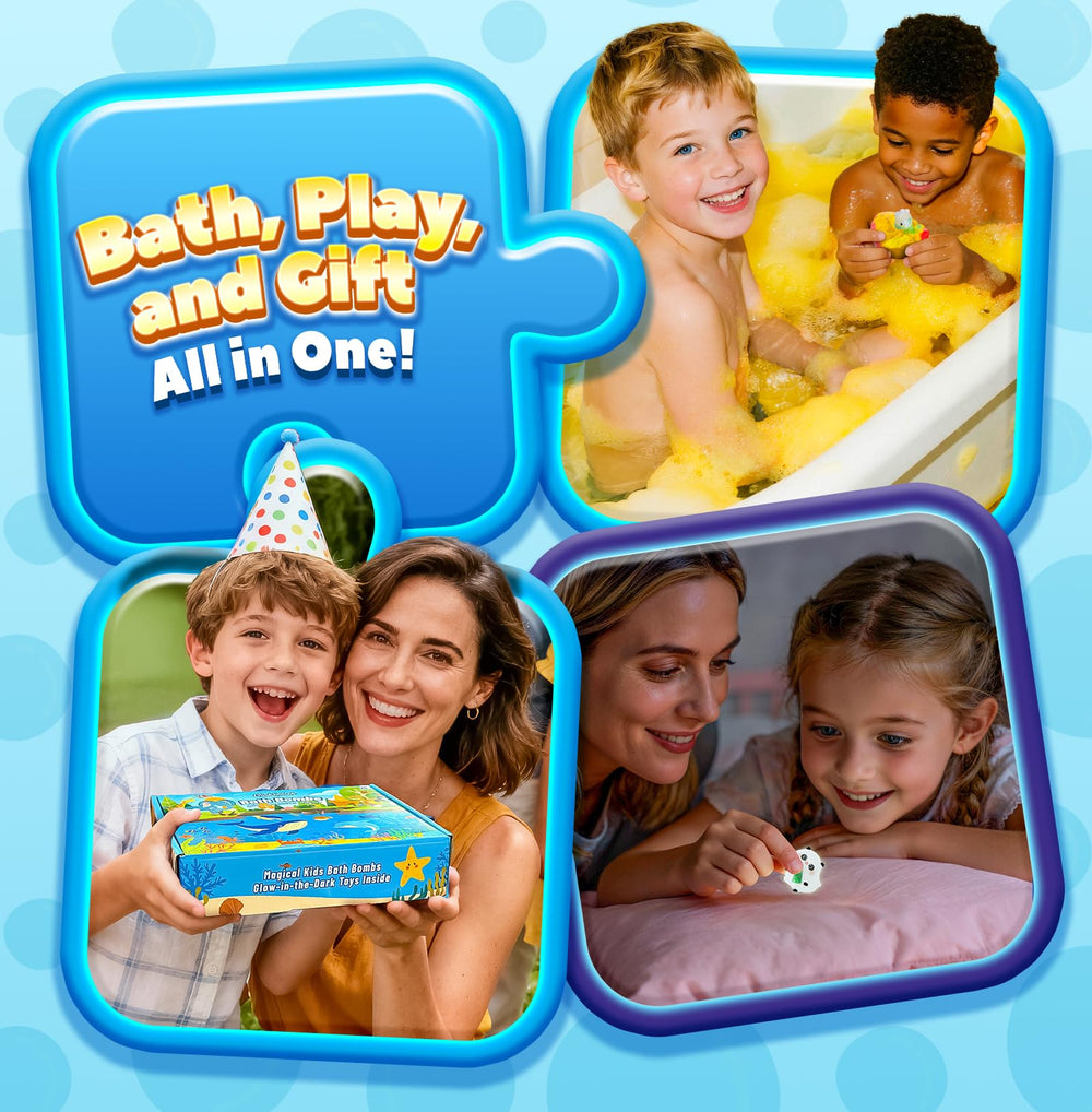 OinkSplash Bombas de Baño Presentación de Regalo, lista para Navidad o Cumpleaños