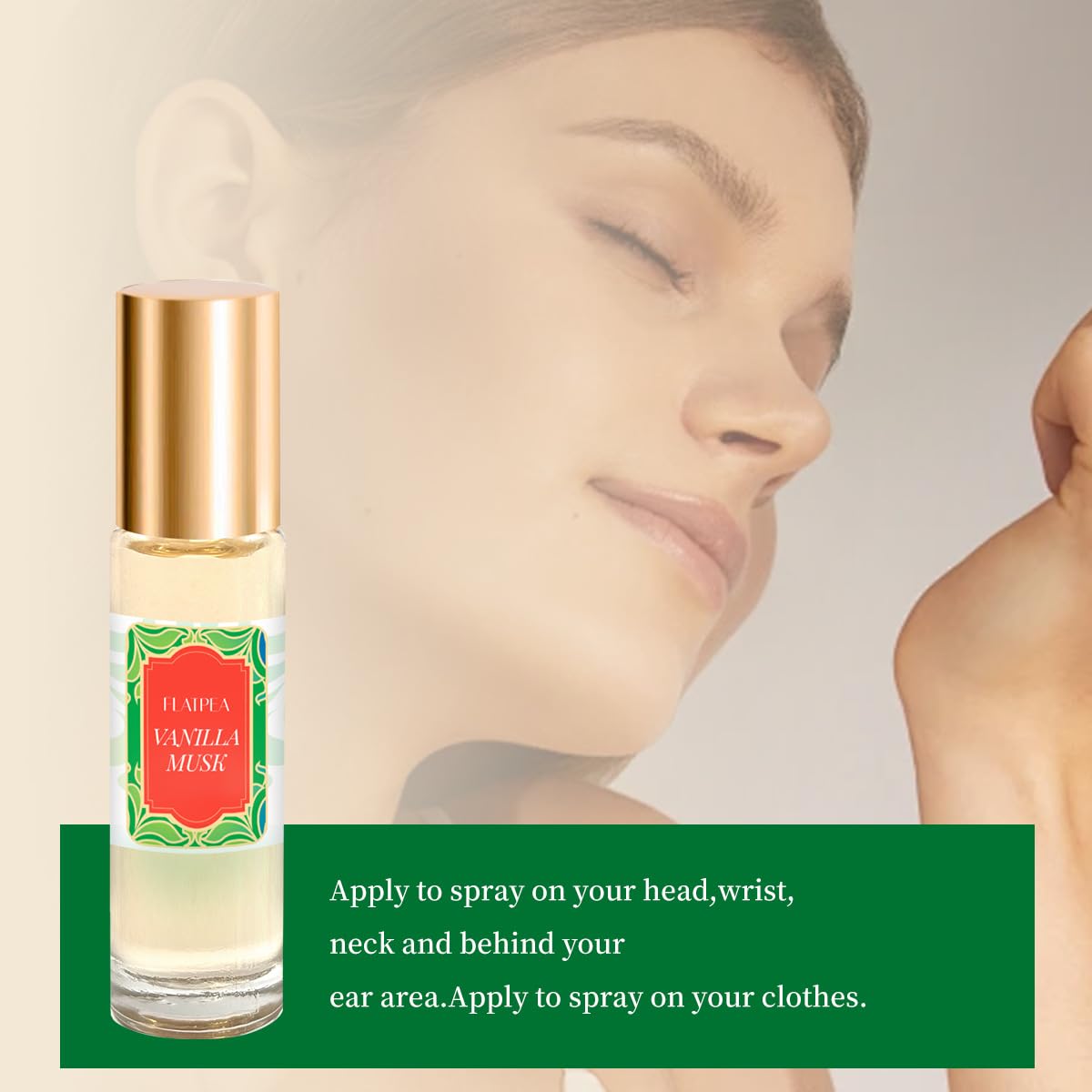 OINSOES Vanilla Musk on skin test reveals warm scent.