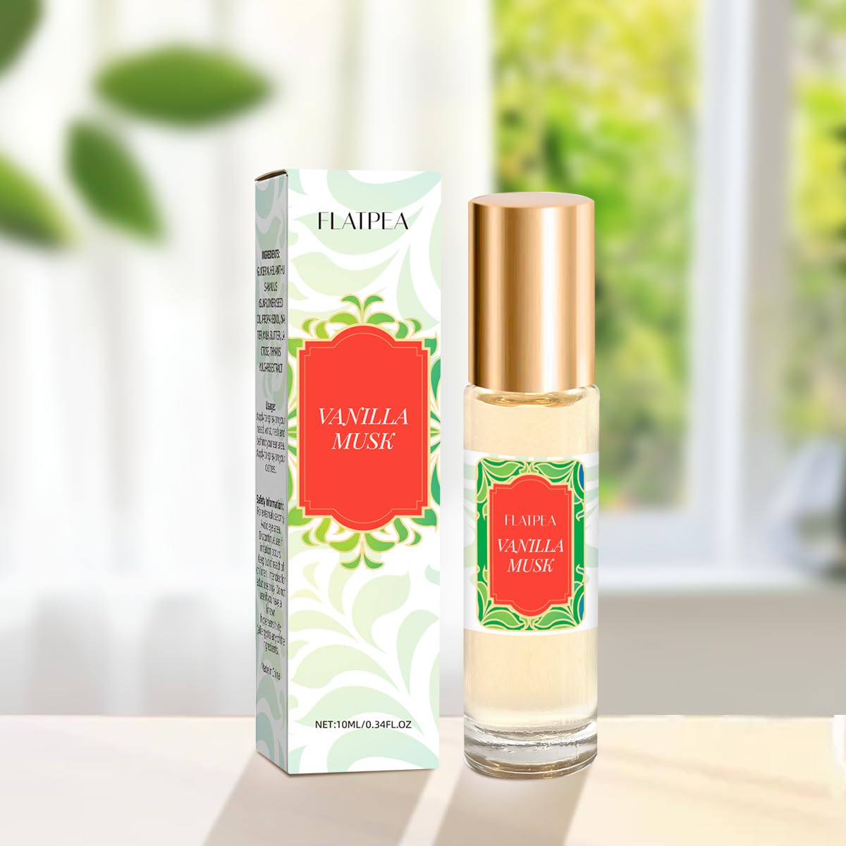 OINSOES Vanilla Musk roll-on application for precise on-the-go use.