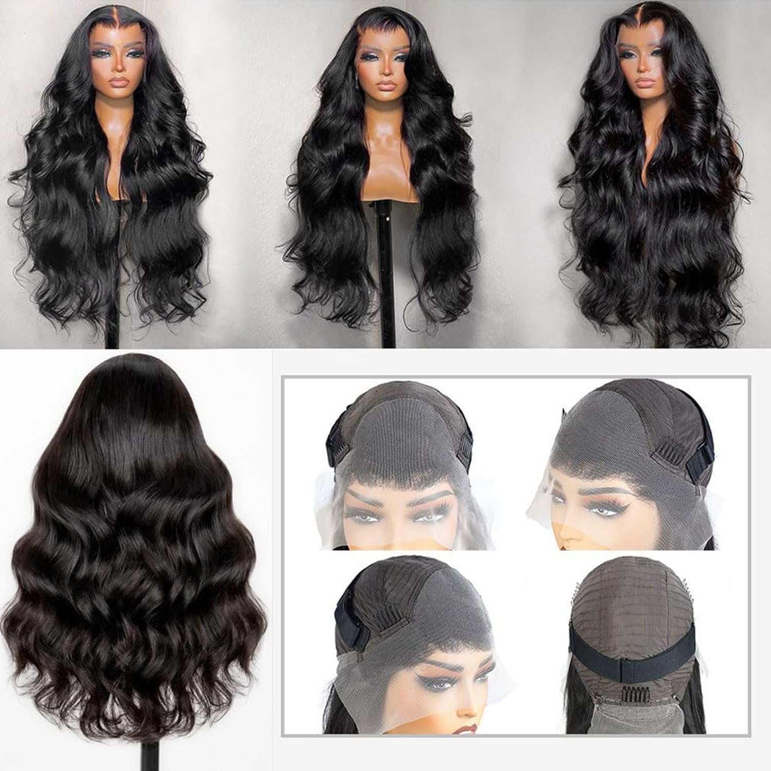 Oiosir pre-plucked baby hair creates a natural hairline.