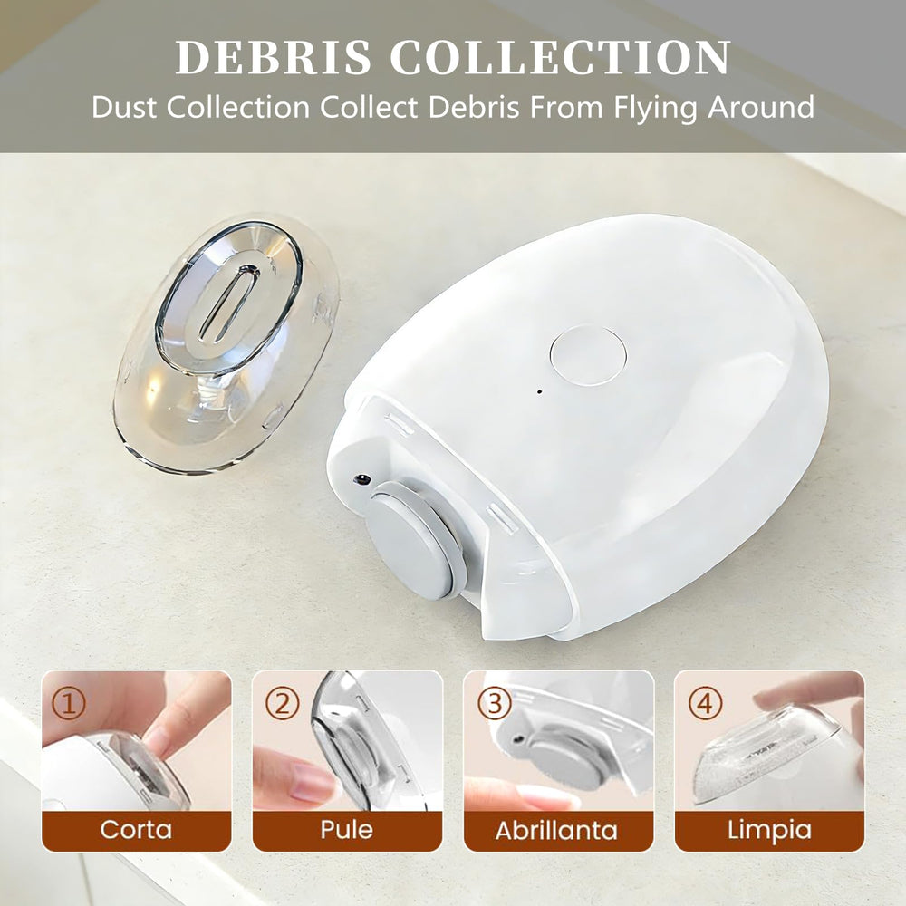 OJJ nail scraps storage tray keeps your grooming area tidy.