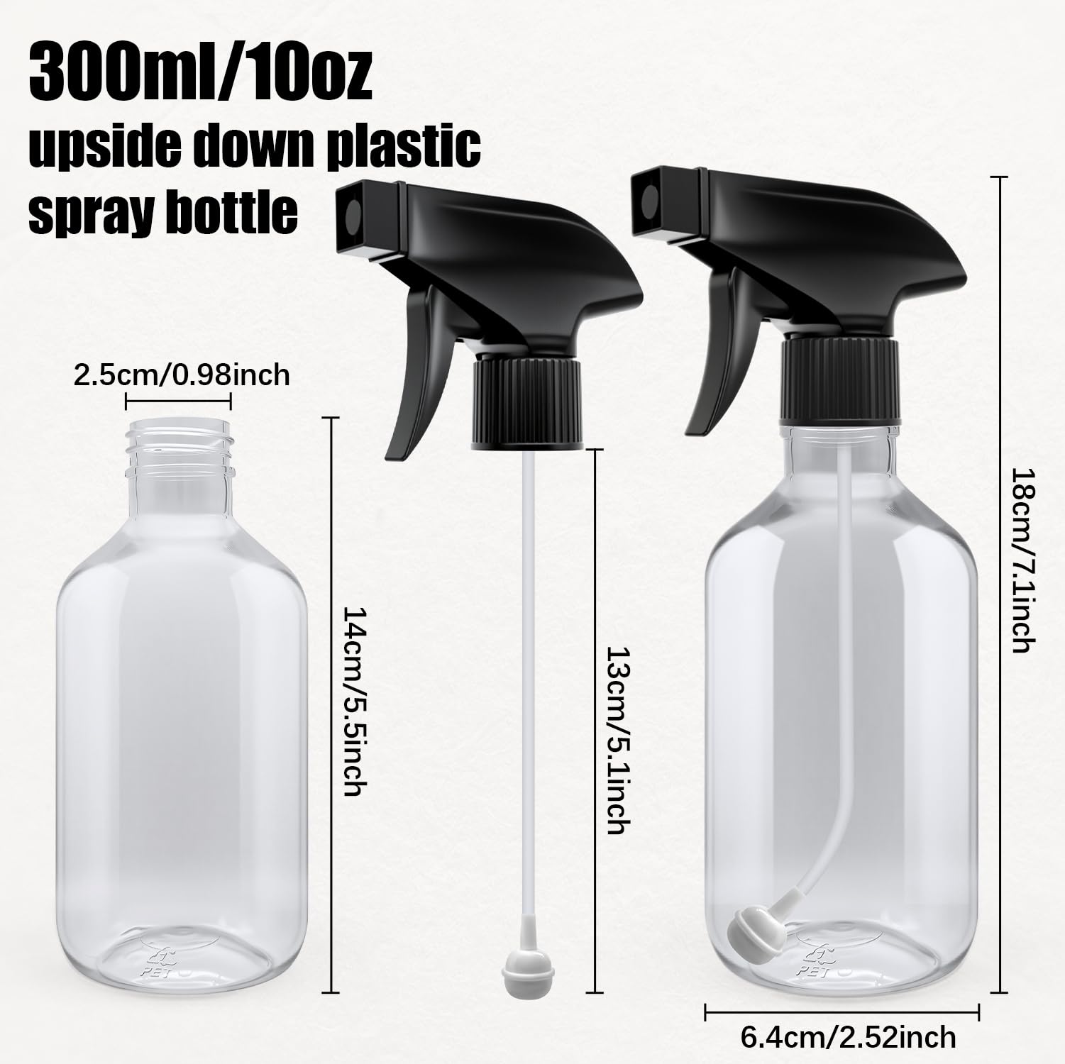 OJXKZ two-mode nozzle lets you switch between spray patterns