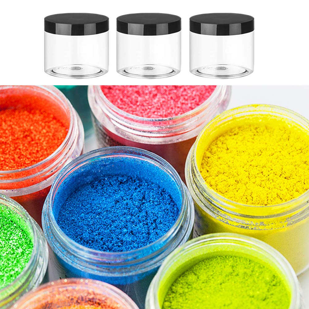 OJYUDD transparent jars offer quick content checks during DIY projects