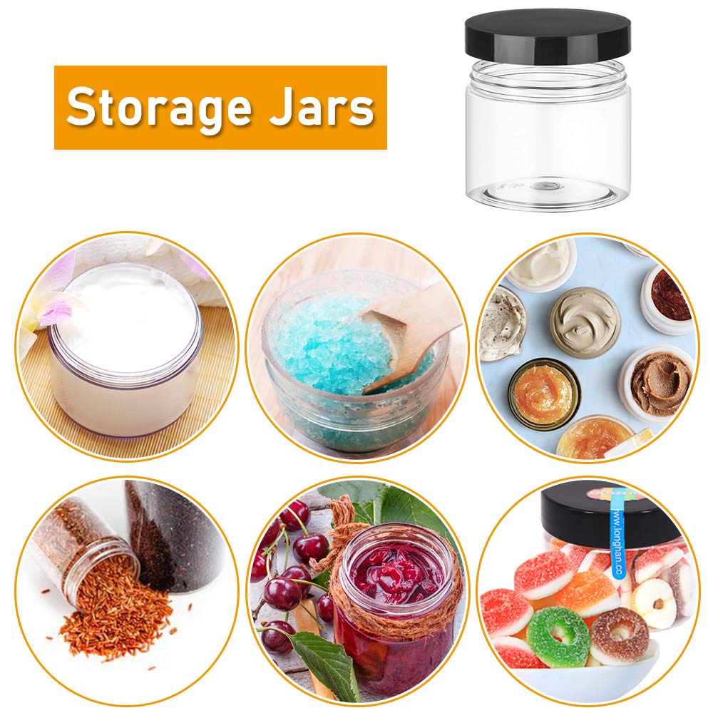 OJYUDD travel-friendly containers keep essentials organized on the go