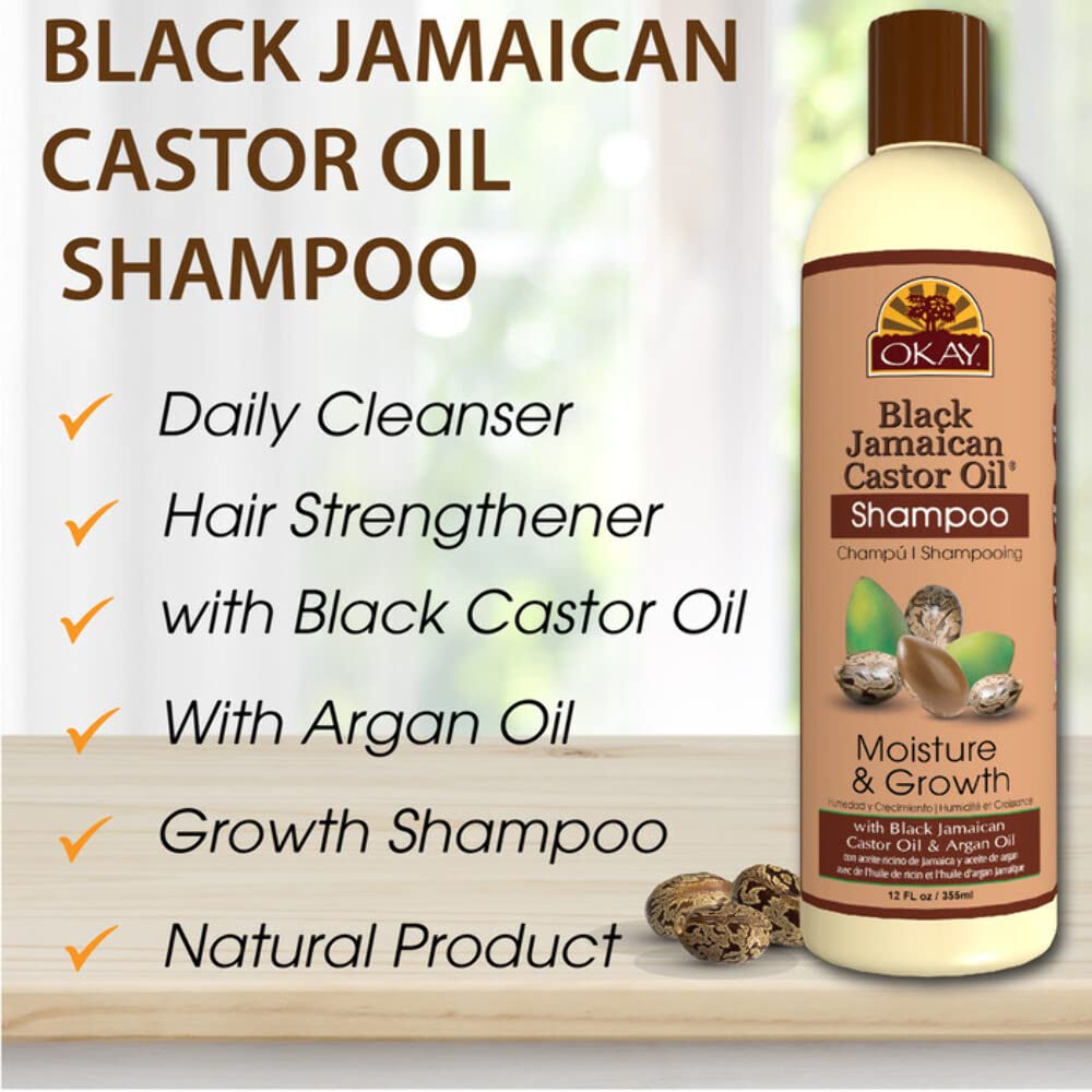 OKAY damaged hair looks revived after washing with this shampoo