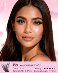 OKAYLOVE CC Curl lash visual enhances natural lift