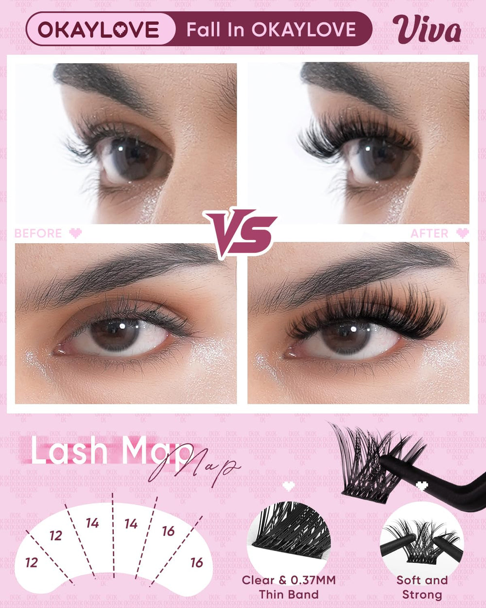 OKAYLOVE Lash Bond & Seal visual secures wear