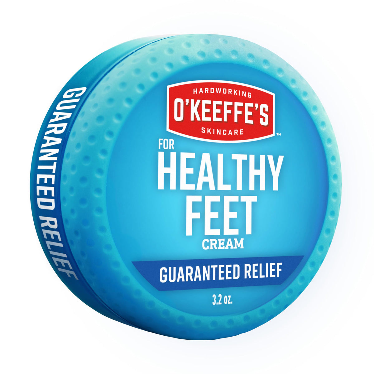 O'Keeffe's crema para pies en tarro de 3.2 oz, hidratación intensiva para pies secos