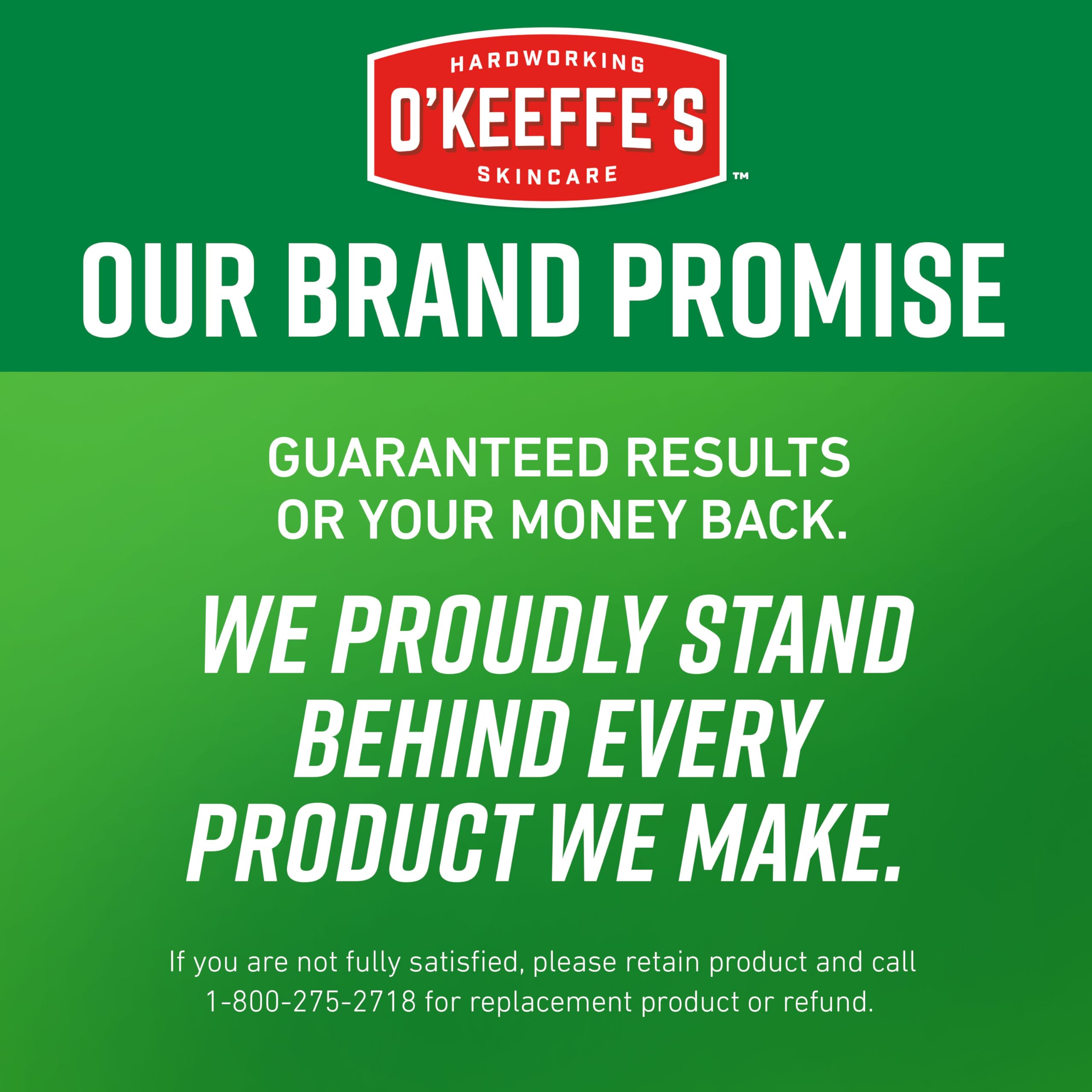 O'Keeffe's hypoallergenic lotion designed for sensitive skin needs.