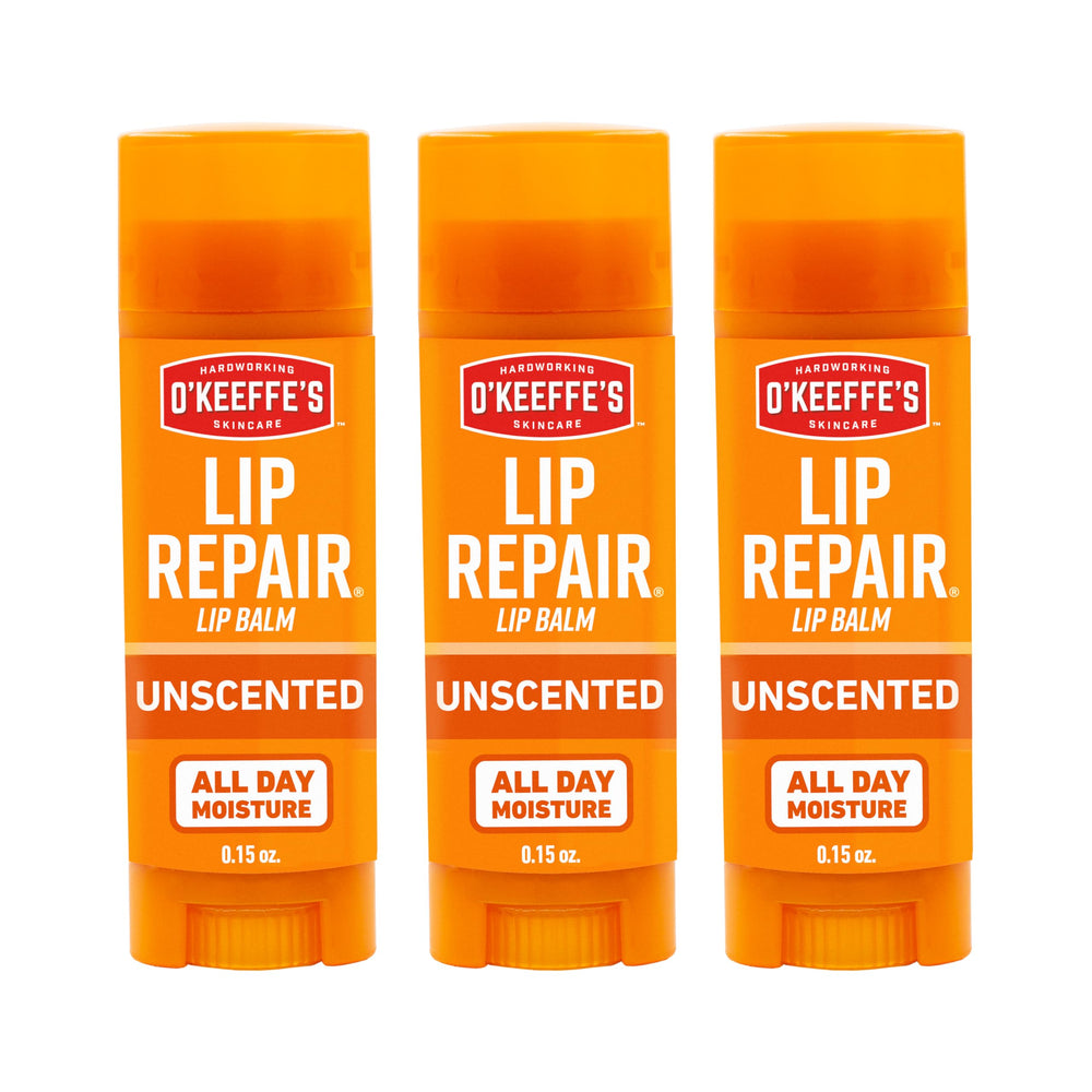 O'Keeffe's Lip Repair stick frontal para labios extremadamente secos
