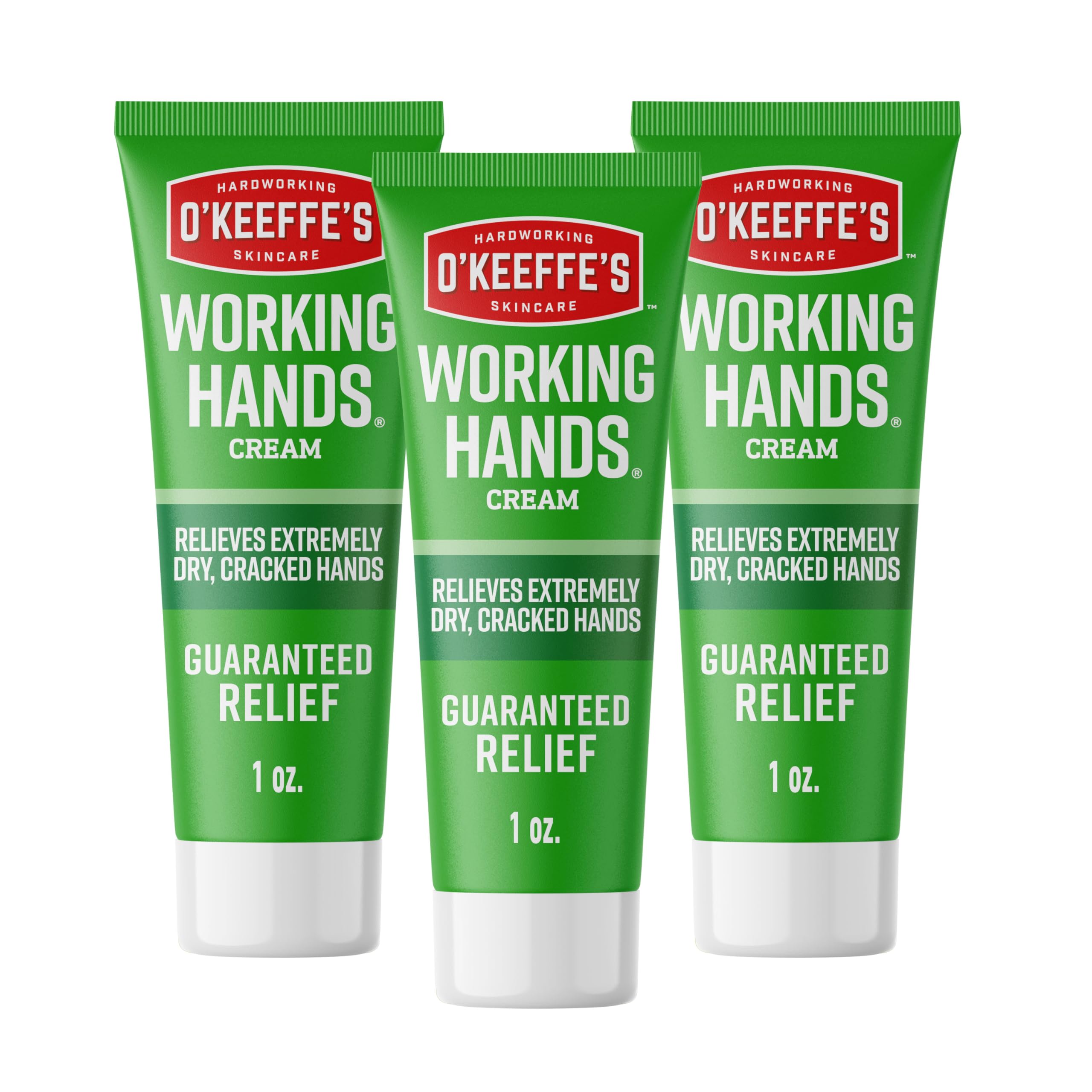 O'Keeffe's Working Hands tubo de 1 oz para alivio de la sequedad extrema.
