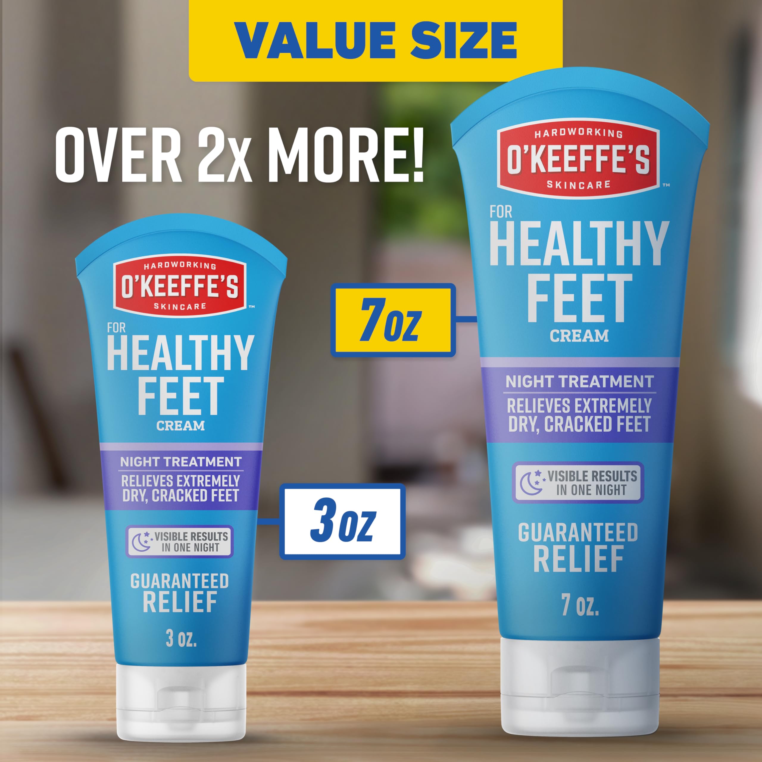 O'Keeffe's Pies barrera cutánea protege la humedad