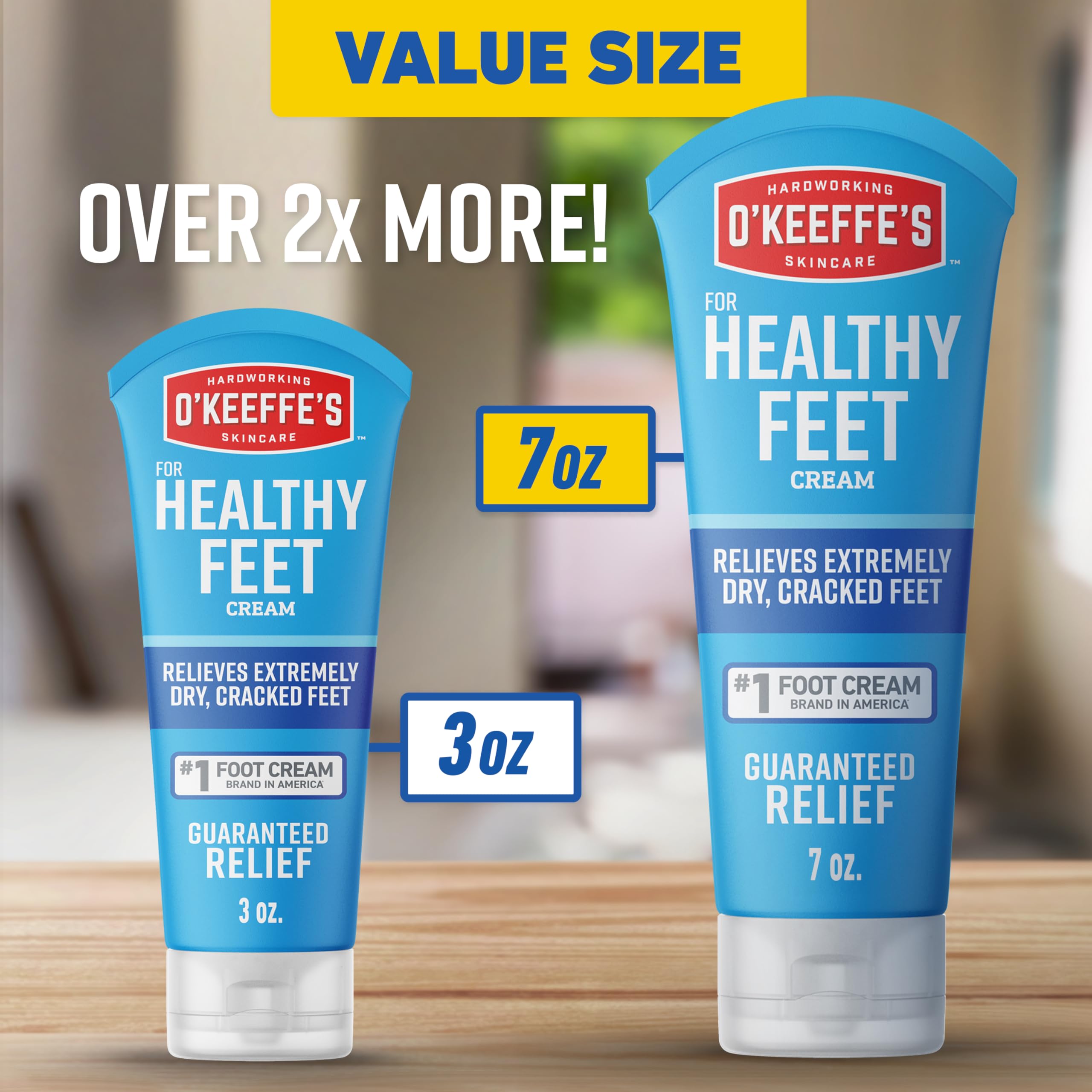 O'Keeffe's Healthy Feet: uso nocturno para cuidado profundo tras la ducha