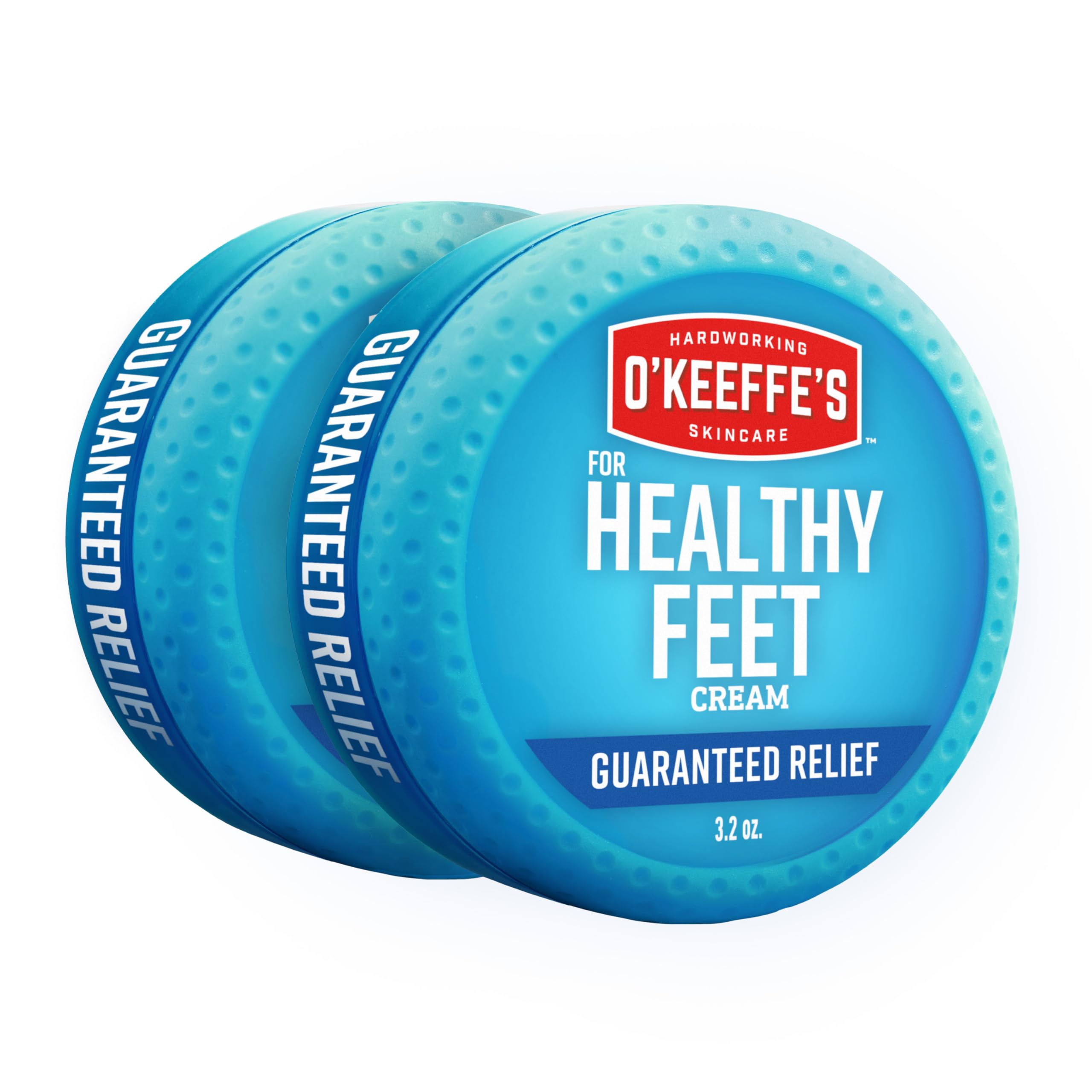 O'Keeffe's para Pies Saludables, frascos 2-pack, crema concentrada que hidrata pies secos