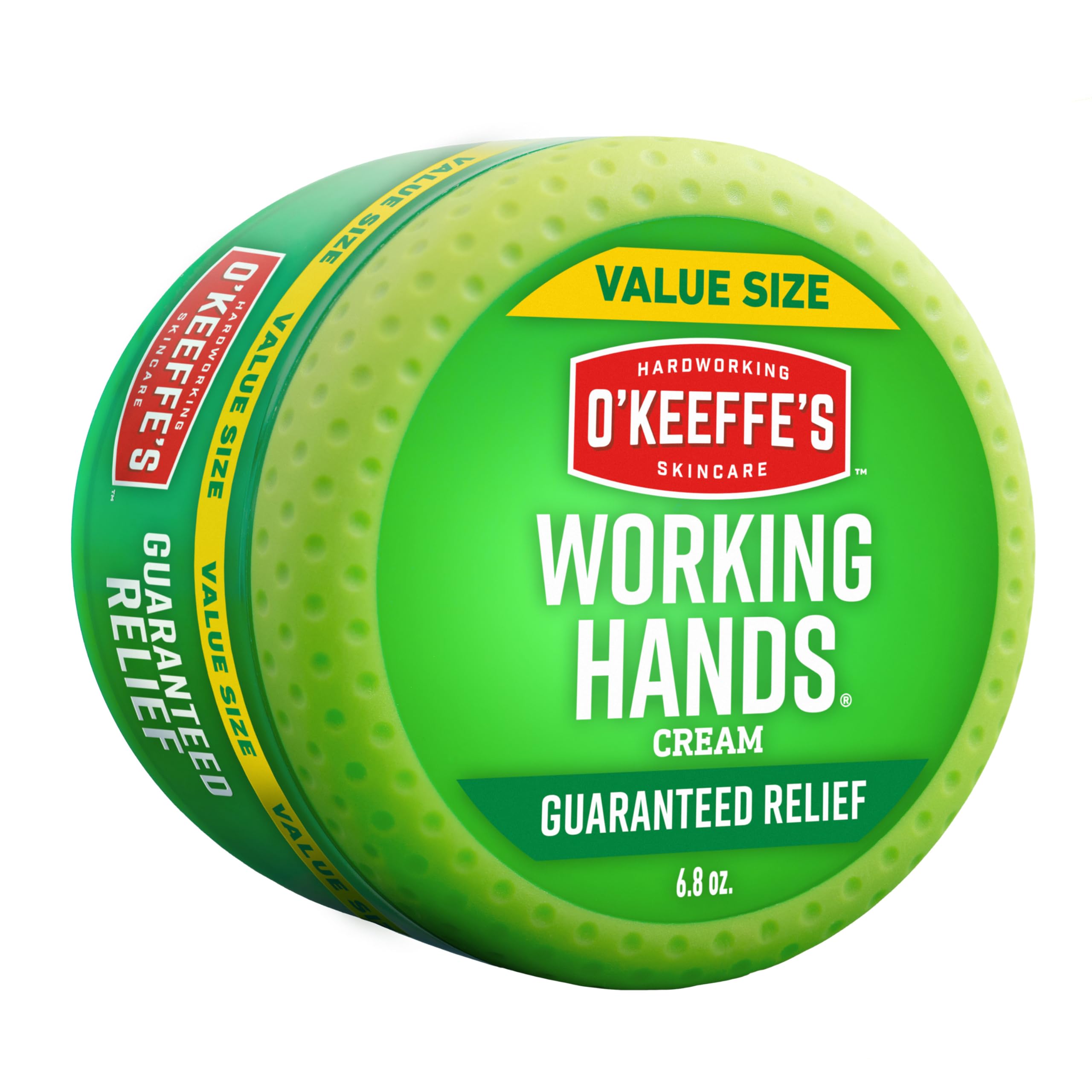 Crema de manos O'Keeffe's Working Hands en bote para sequedad extrema.