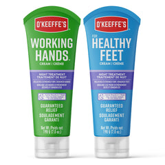 O'Keeffe's Working Hands Night Treatment hand cream tube, overnight moisture for hands