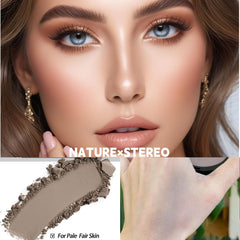 Okerker contour palette compact front view for portable daily use.
