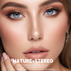 Okerker nose contour brush pairs with palette for targeted nose definition.