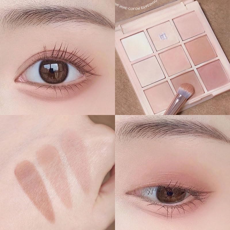 Muestras en piel de sombras Okerker para ver pigmentación suave y uniforme.