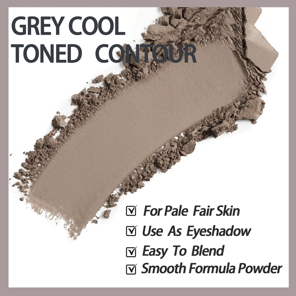 Okerker Taupe Grey Contour Powder for Fair Skin provides subtle shading without warmth.