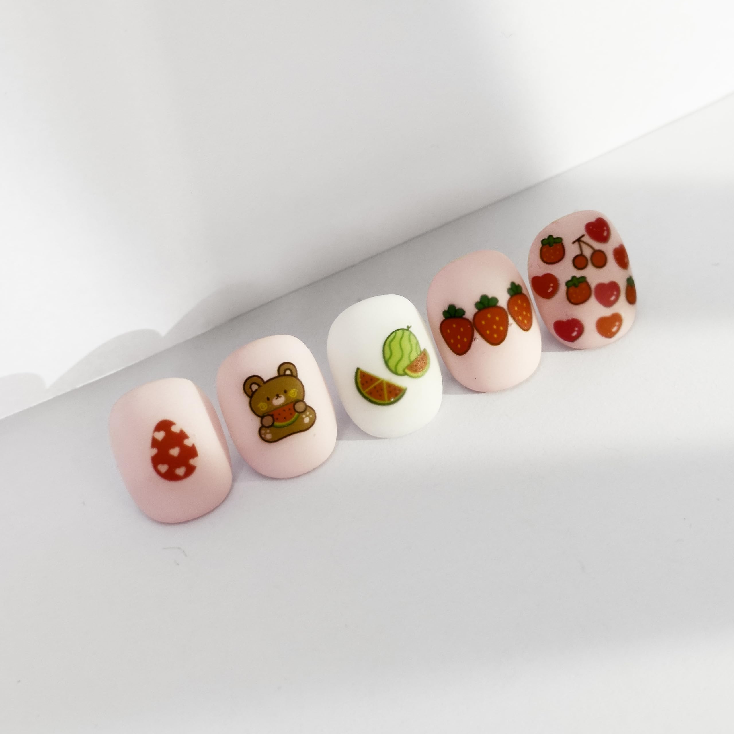Okiyomi easy-application nail stickers, kid-friendly and mess-free to refresh looks.