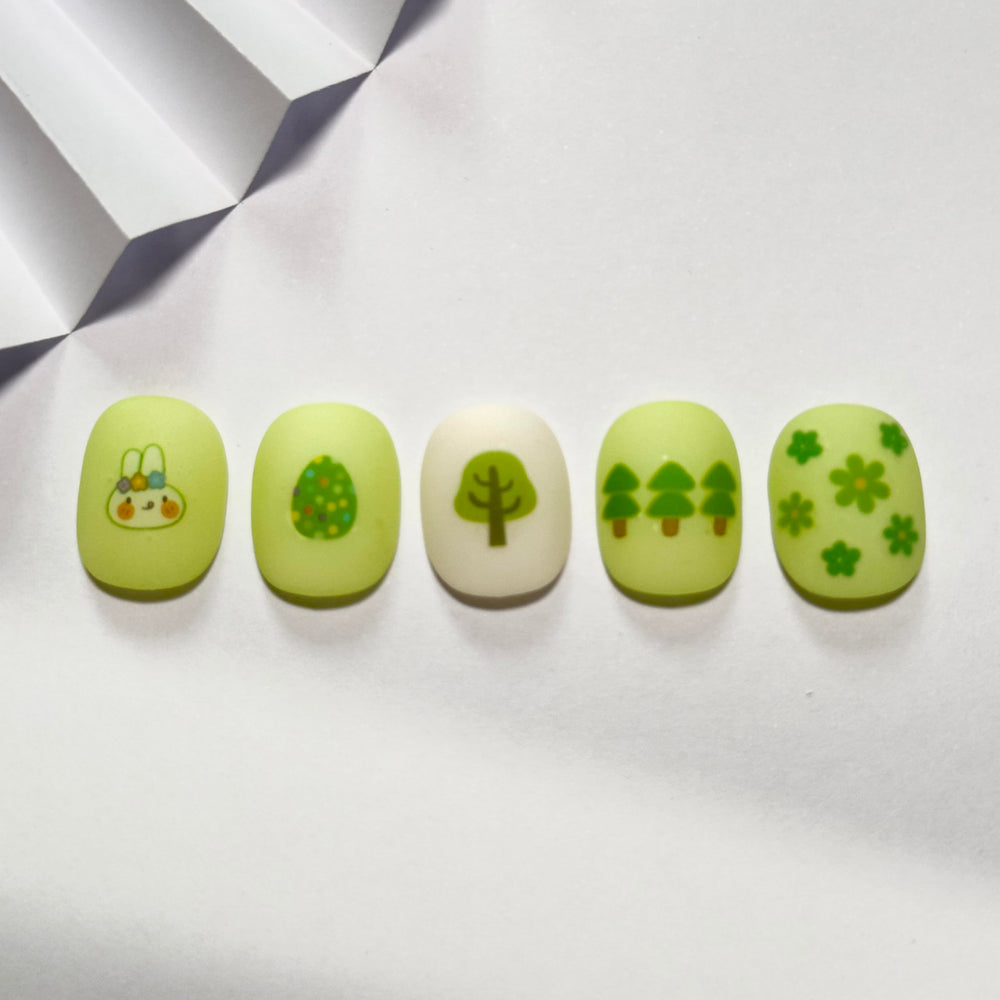 Okiyomi removable and gentle-nail stickers designed to peel off without damage.