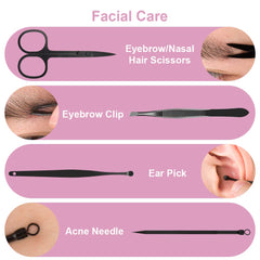 OKOMER nail file and cuticle push for at-home maintenance.