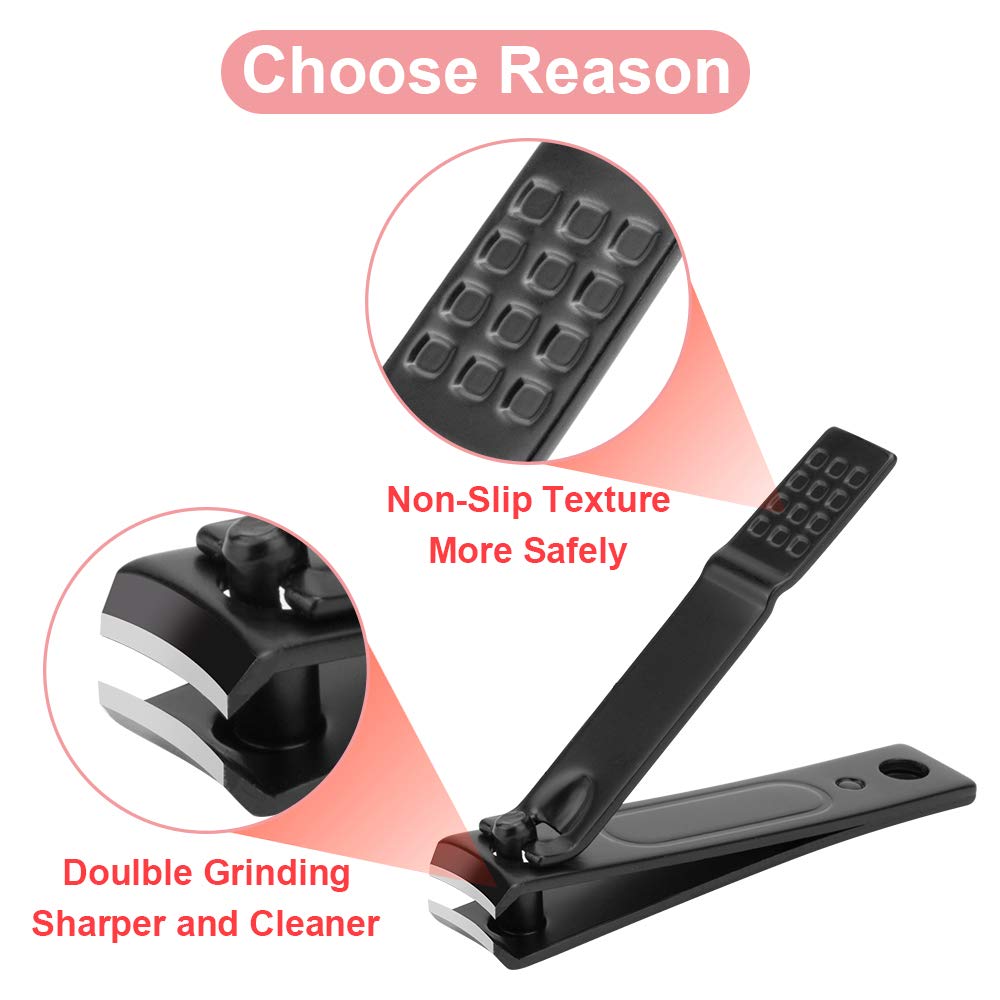 OKOMER tweezers and ear pick for facial grooming.