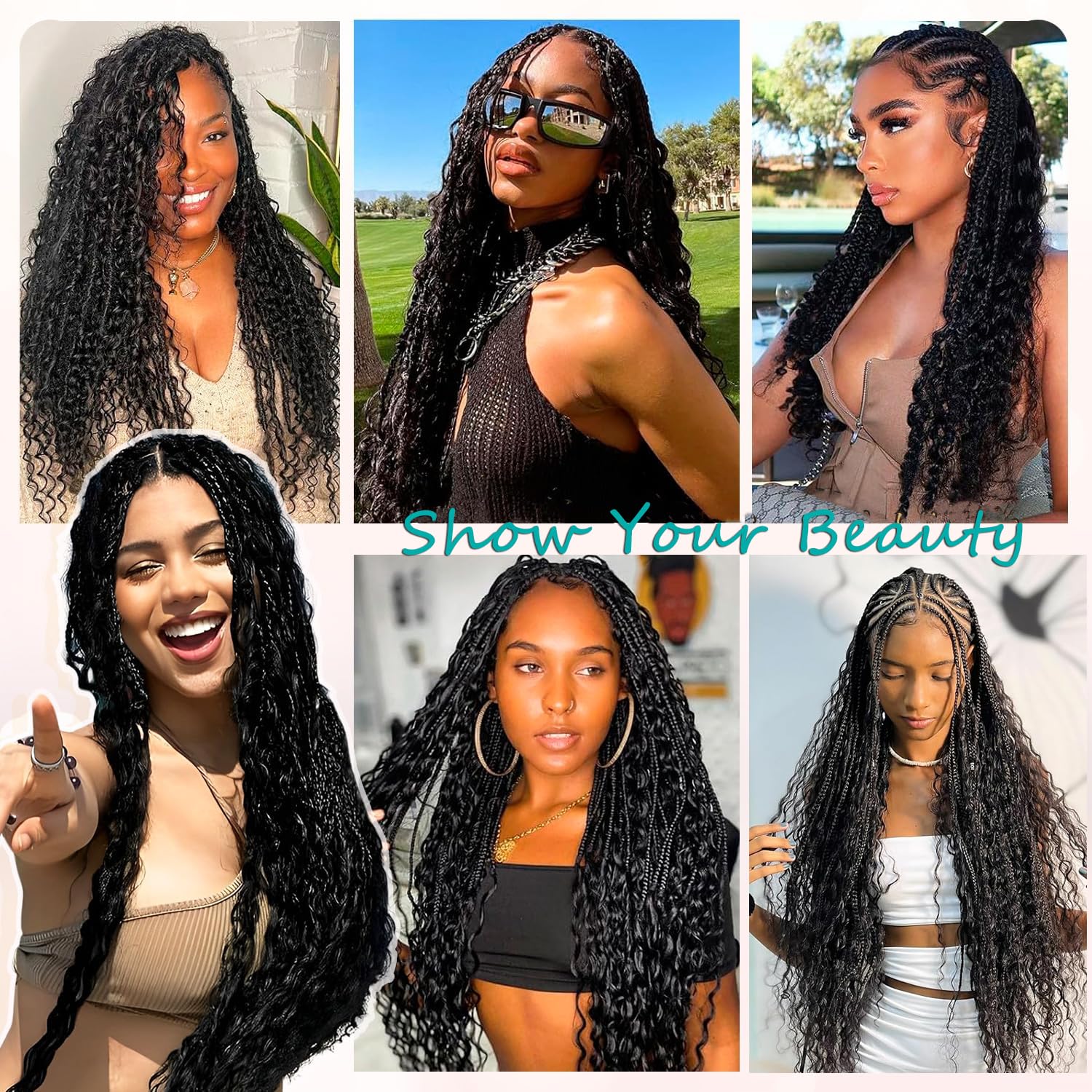 OKVOKV burgundy 99J color adds rich depth to braids.