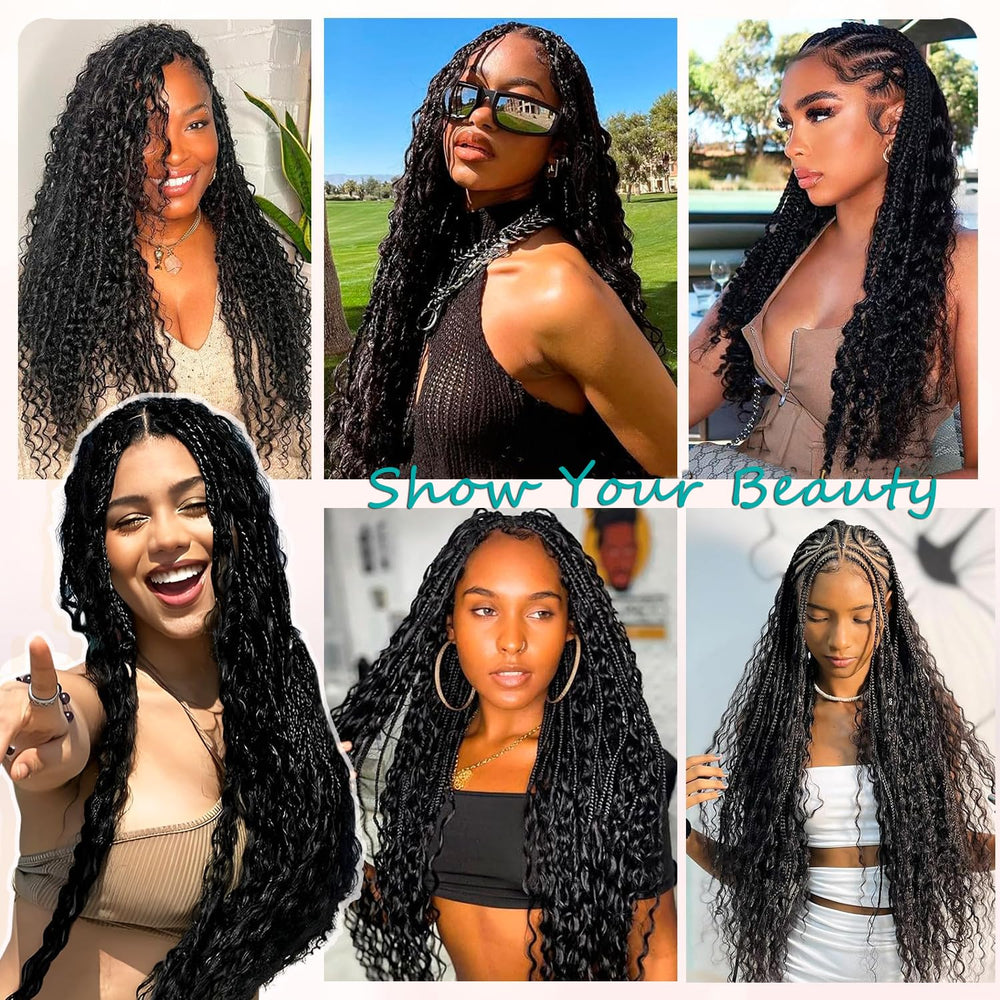 OKVOKV burgundy 99J color adds rich depth to braids.