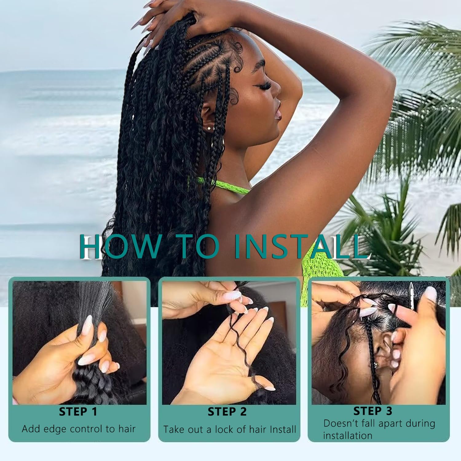 OKVOKV no-weft loose bundles for free-form braiding