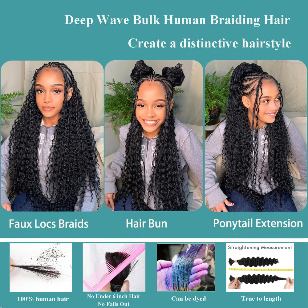 OKVOKV 28-inch water-wave bulk bundles for high-impact styles