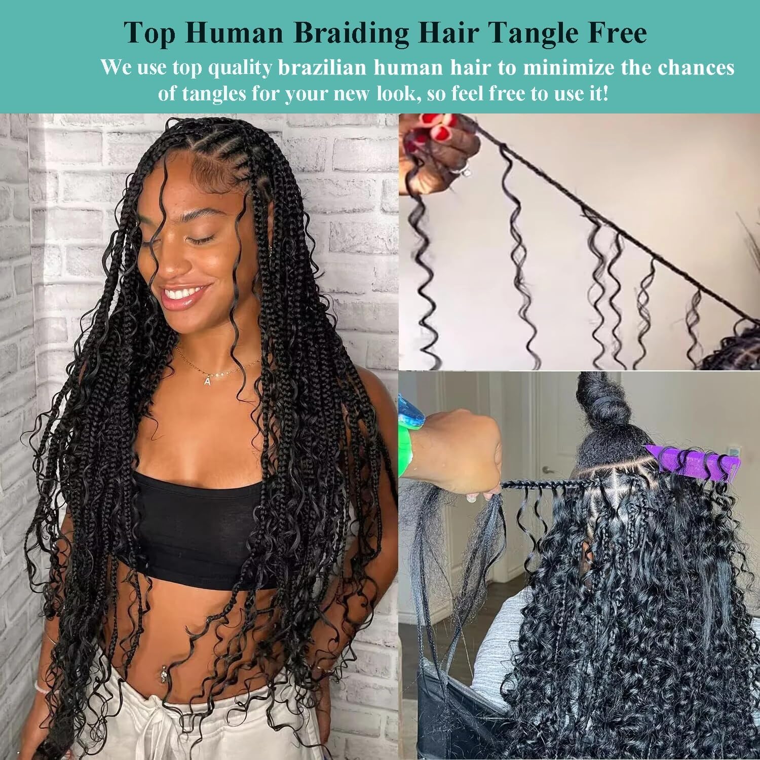 OKVOKV detangling-friendly care sample demonstrates easy maintenance for longer wear