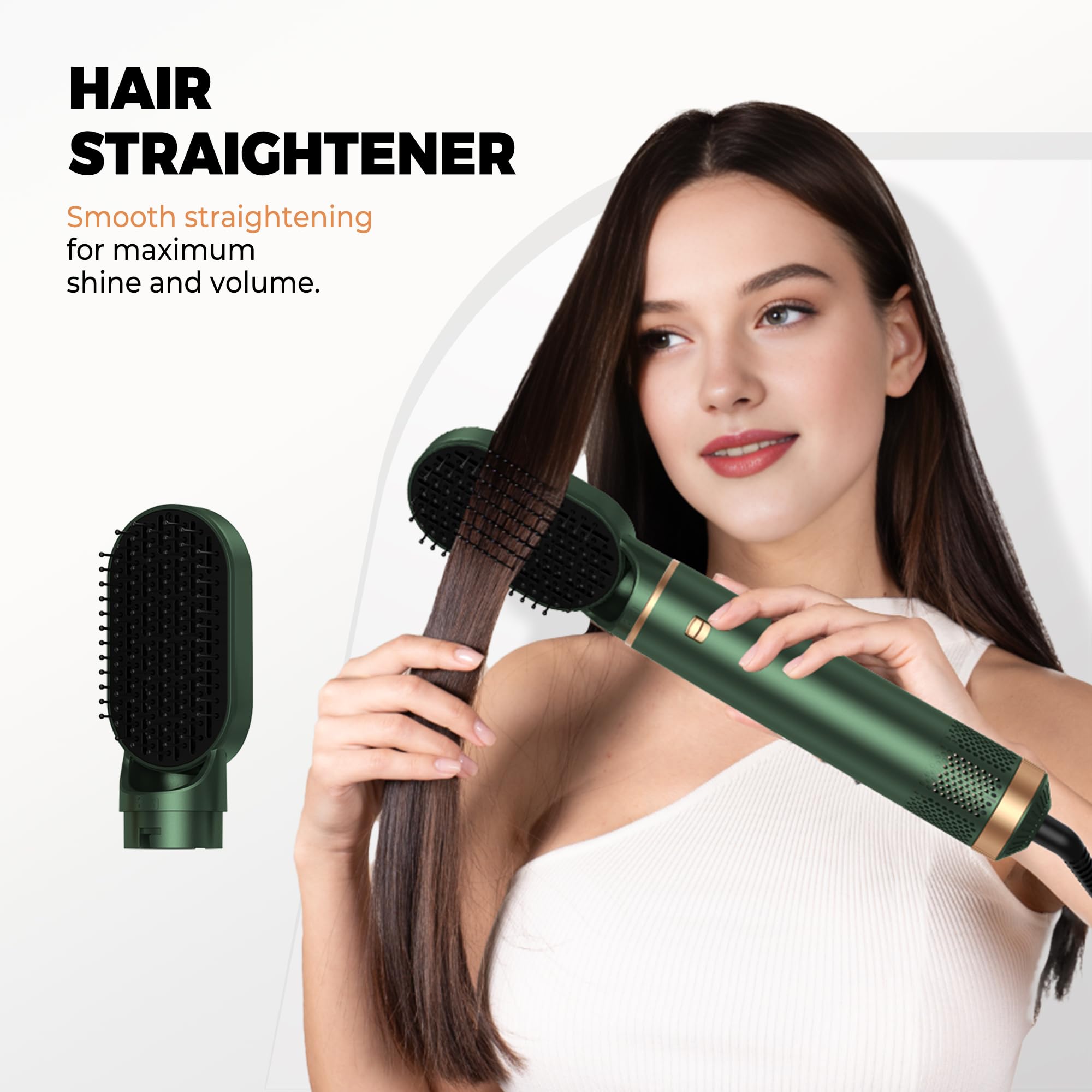 OKWRAP detachable air curler for travel-friendly curling on the go