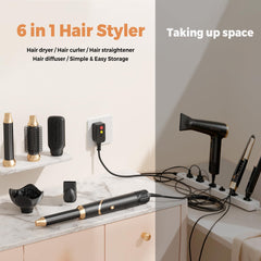 OKWRAP hair dryer brush diffuser attachment delivers soft, even drying.