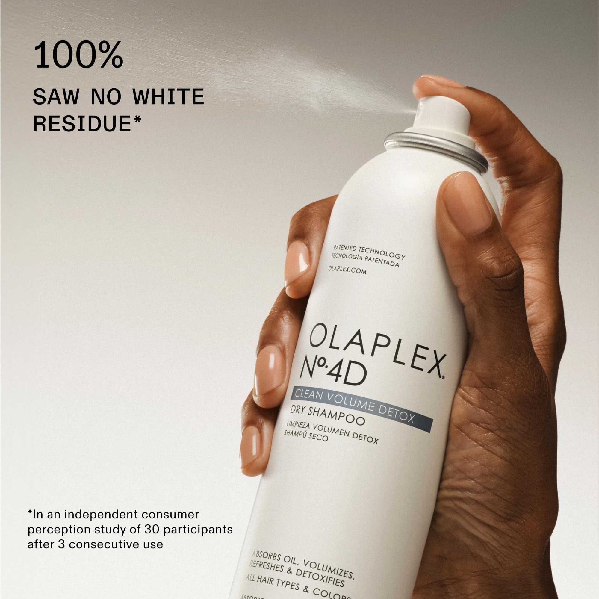 Olaplex No.4D bottle-pump close-up demonstrates convenient, controlled dispensing.