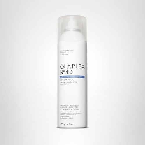 Olaplex No.4D no white residue test confirms clean look after use.