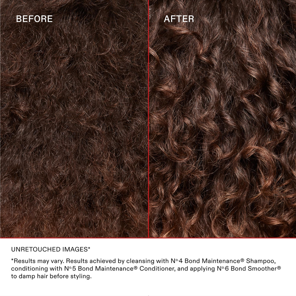 Olaplex N°6 bottle highlights heat protection up to 450F.
