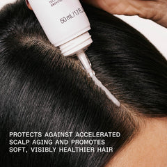 Olaplex No. 0.5 bottle label closeup highlighting bond-building technology