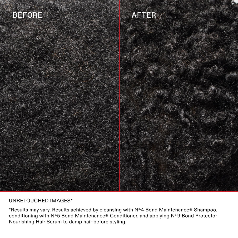 Olaplex No. 9 style memory helps curls bounce back.