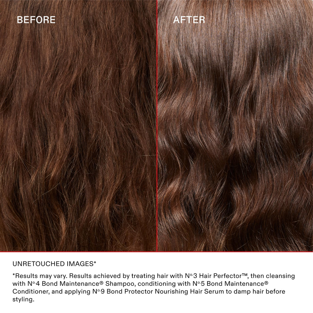Olaplex No.3 after use signaling smoother detangled hair