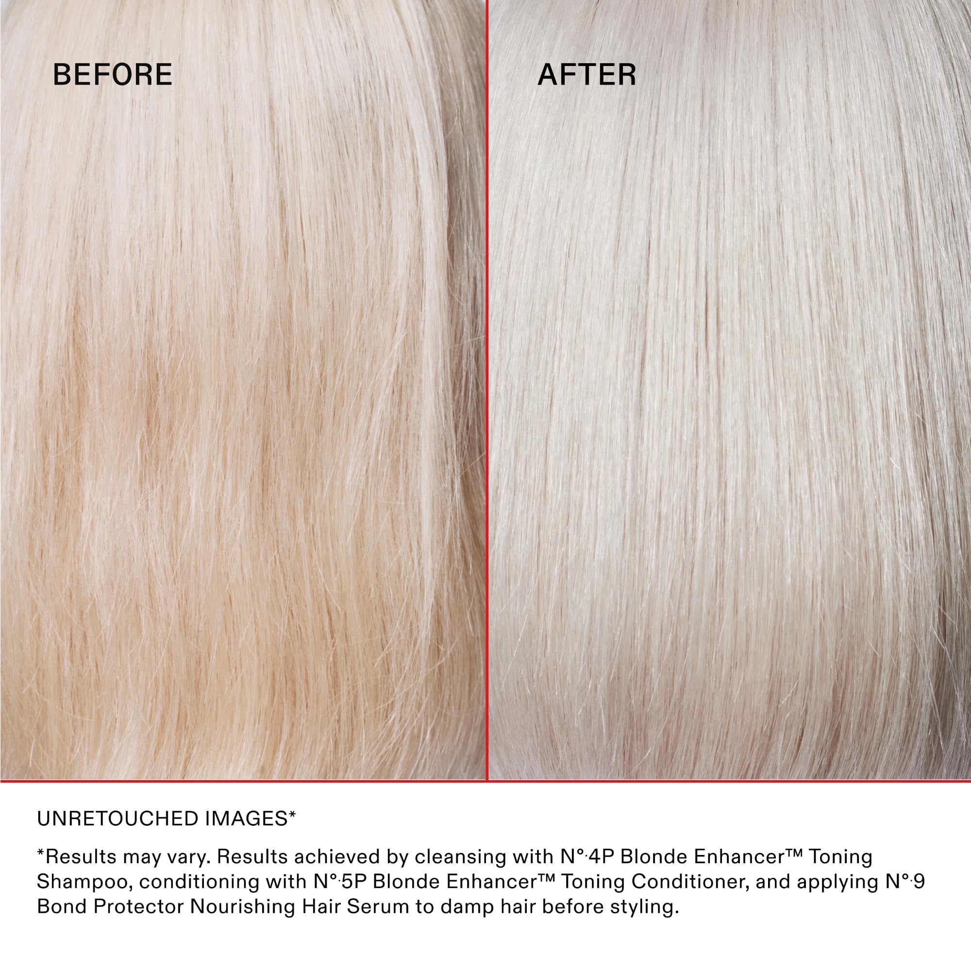 Olaplex No.5P bottle on sink with towel highlighting home hair care routine.